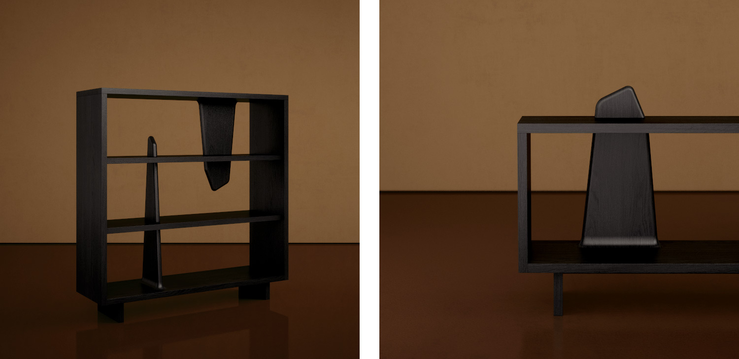 Rangements, biblioth&egrave;que, library, JUAM. DESIGN. STUDIO.