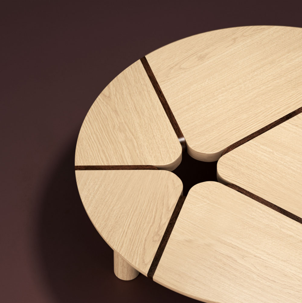 Table basse, Low table, coffee table, JUAM. DESIGN. STUDIO.