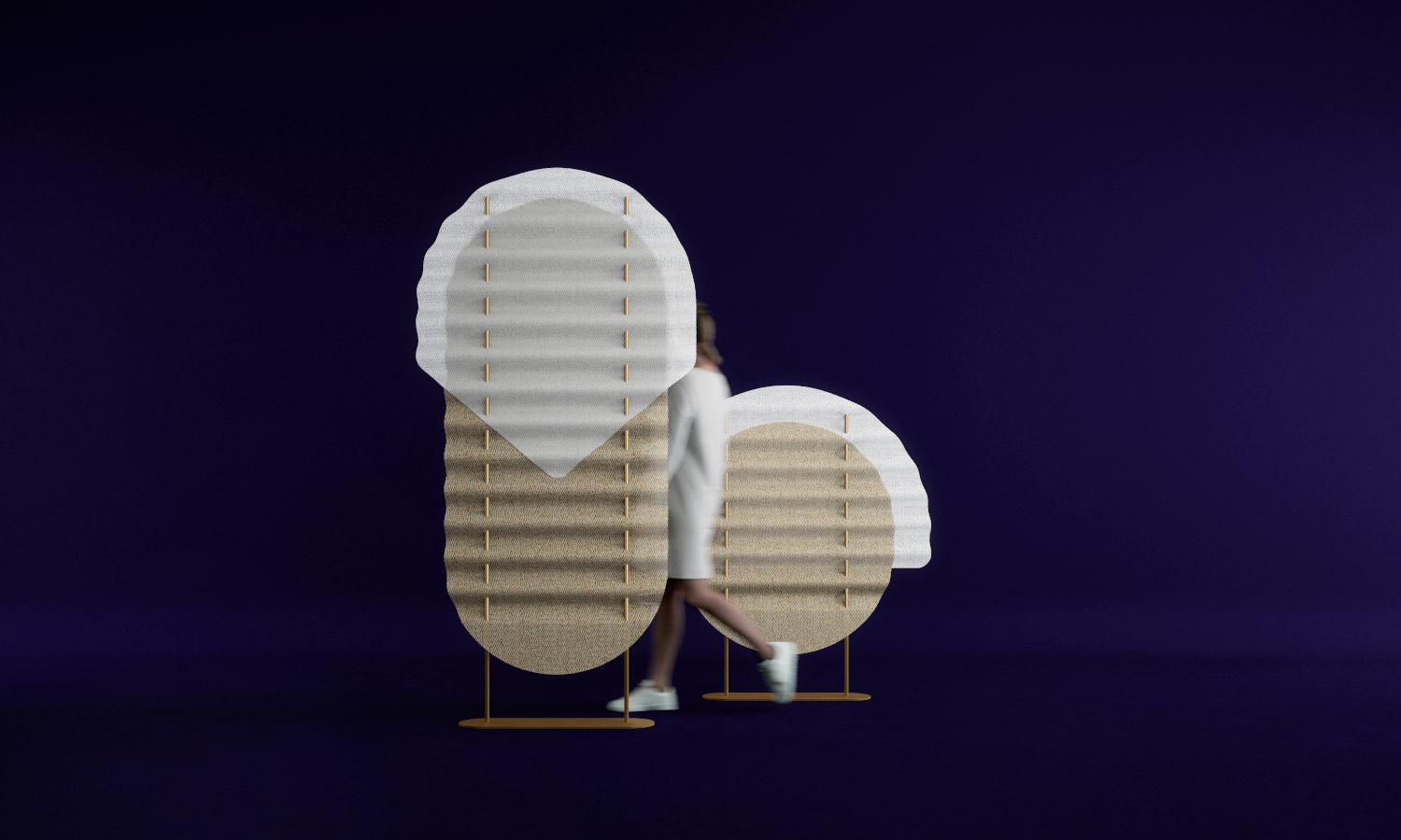 Gommette. Cider. Edition. paravent. screen. varian. JUAM. DESIGN. STUDIO.