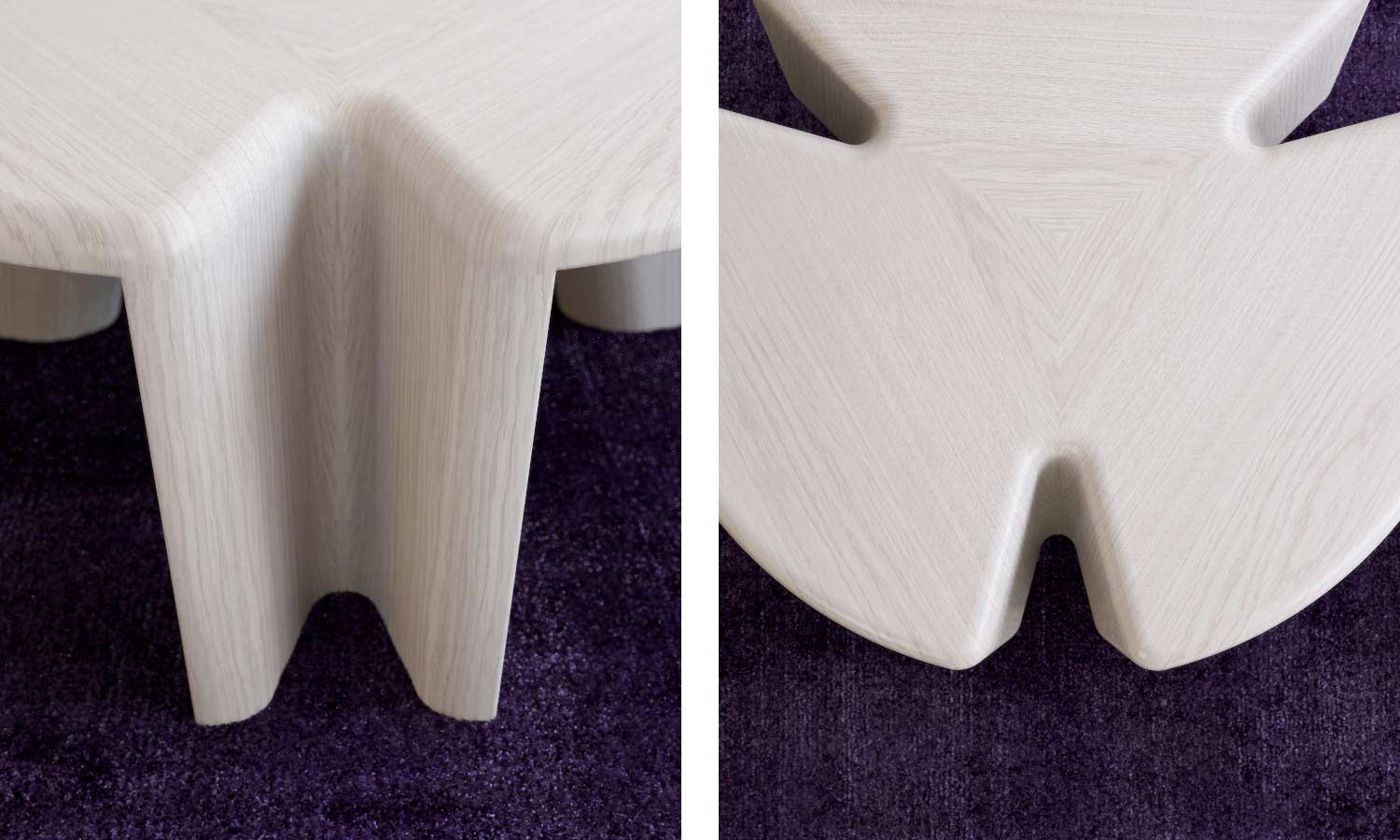 Helice. table. bout de canapé. low table. coffee table. JUAM. DESIGN. STUDIO.